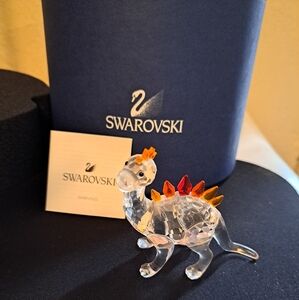 Swarovski crystal Dino Dinosaur 268204 in box w COA Pristine